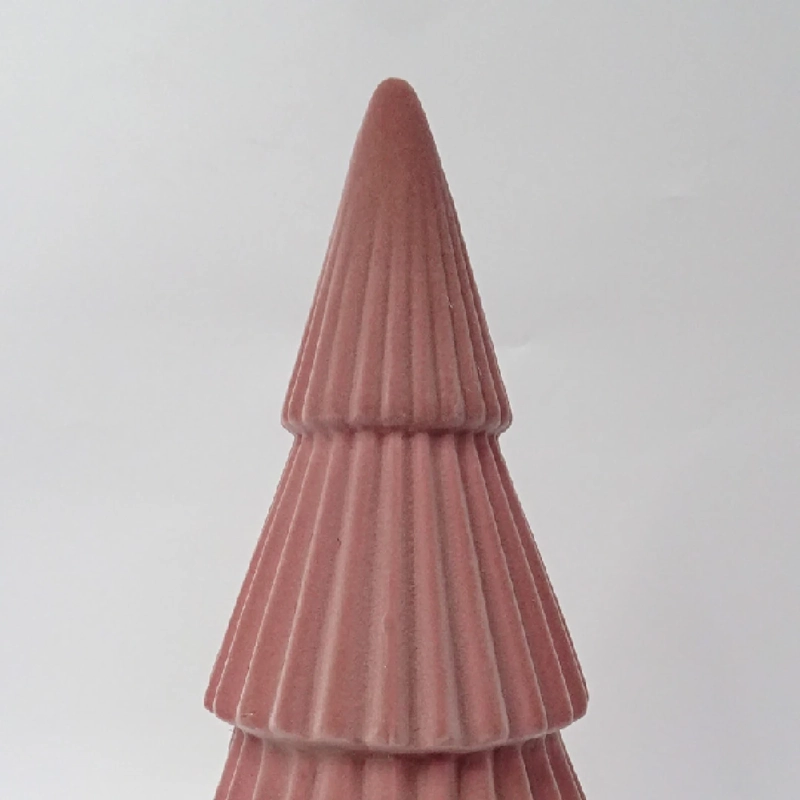 ADORNO NAVIDEÑO RIPLEY HOME WINE ROSE ÁRBOL VELVET ROSE - 3