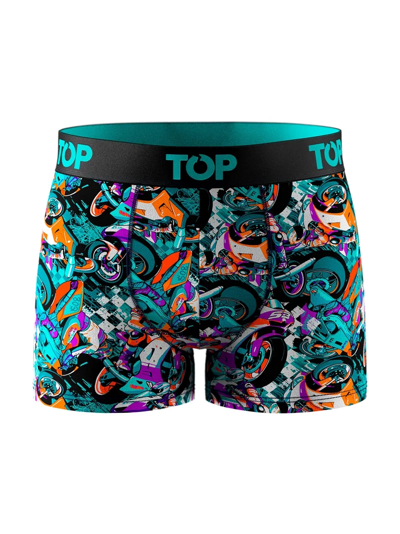 PACK X4 BÓXER ALGODÓN NIÑO TOP MOTORES - 5
