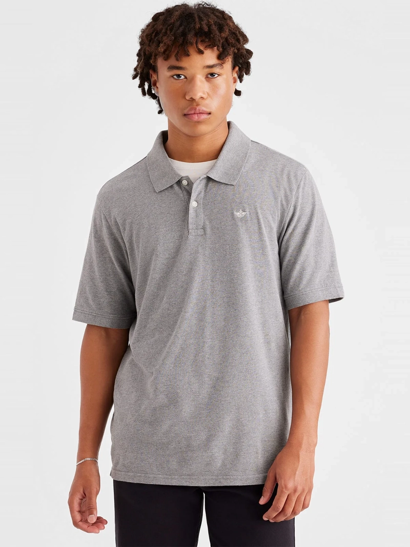 POLERA HOMBRE DOCKERS MANGA CORTA PIQUE
