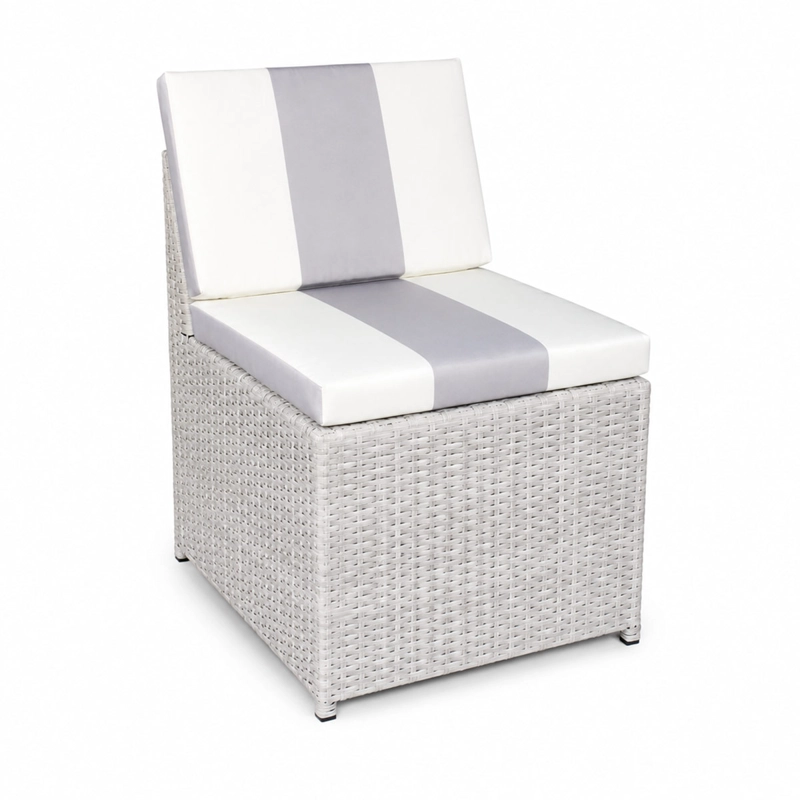 JUEGO DE COMEDOR MAISON LINETT MC 6 SILLAS 2 SITIALES - 4