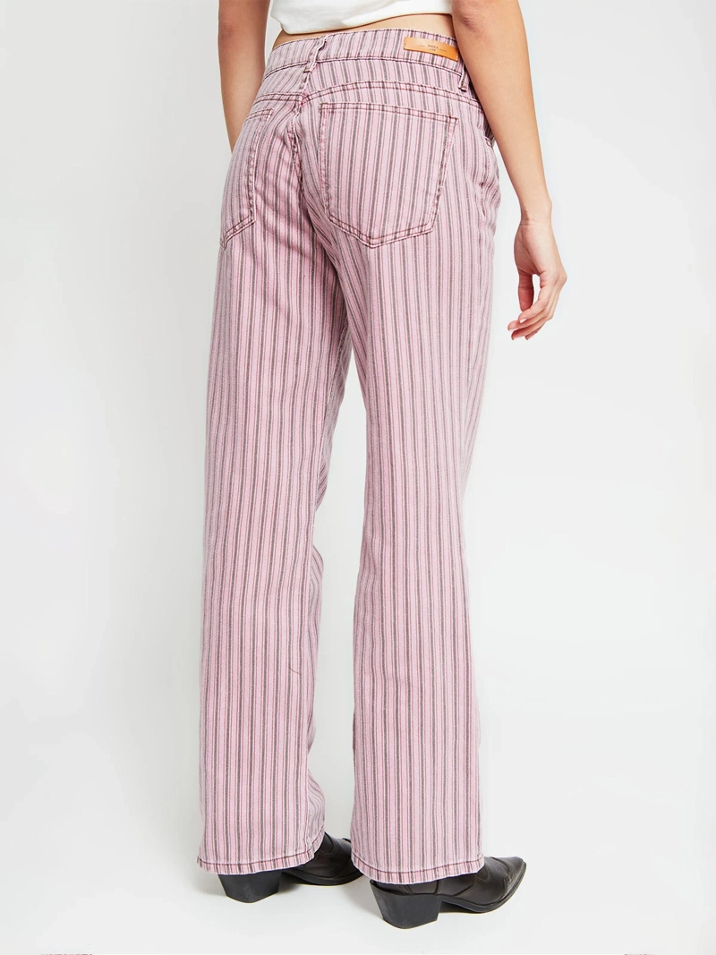 JEANS MUJER INDEX ALGODÓN RAYAS - 3