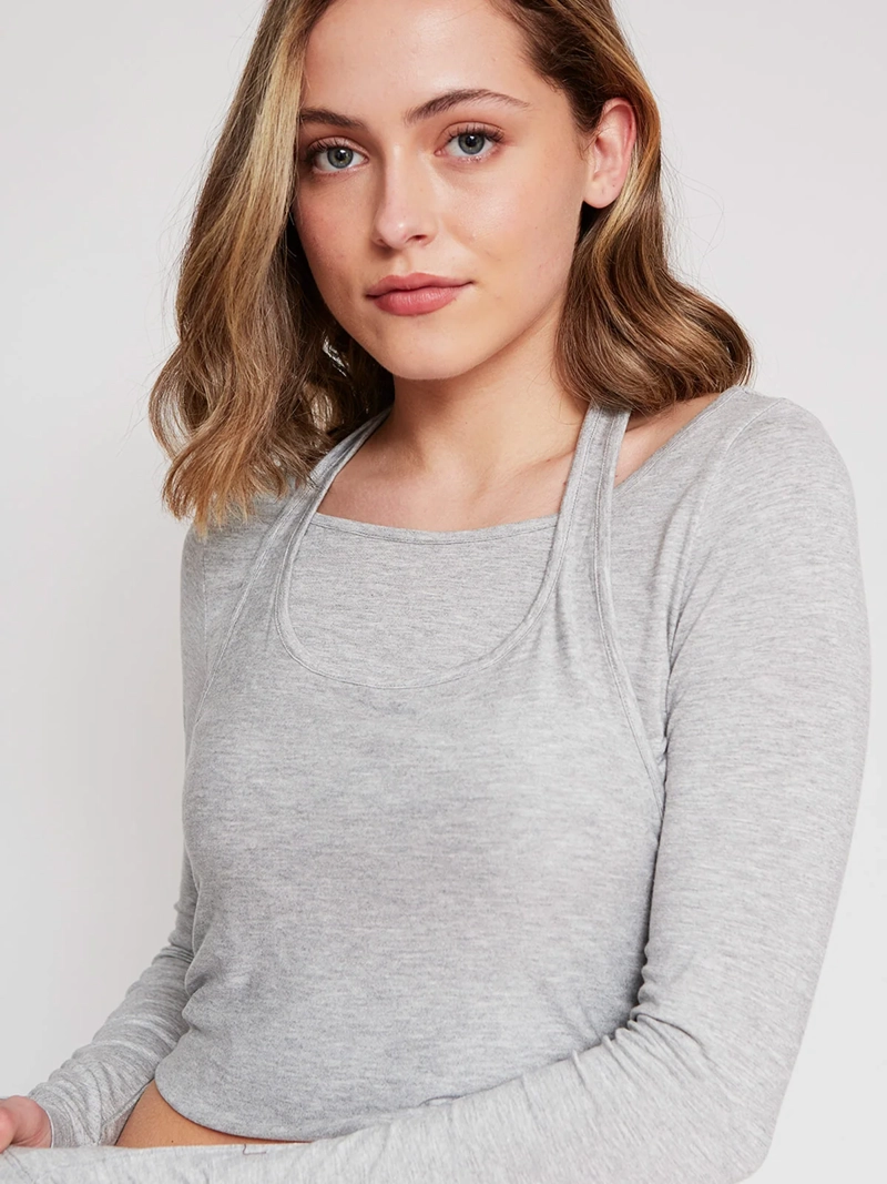 POLERA MUJER INDEX MANGA LARGA - 3