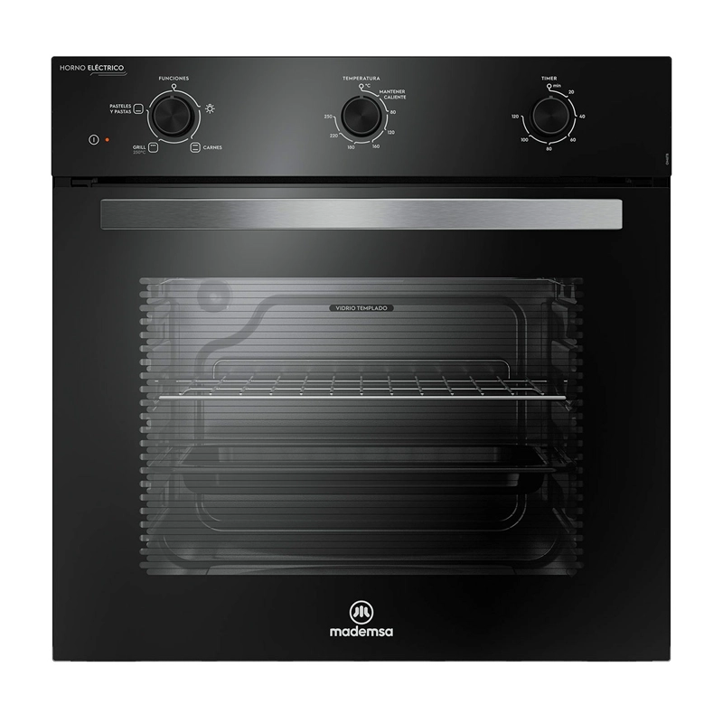 HORNO ELÉCTRICO MADEMSA EMPOTRABLE 52L OM6TB - 2
