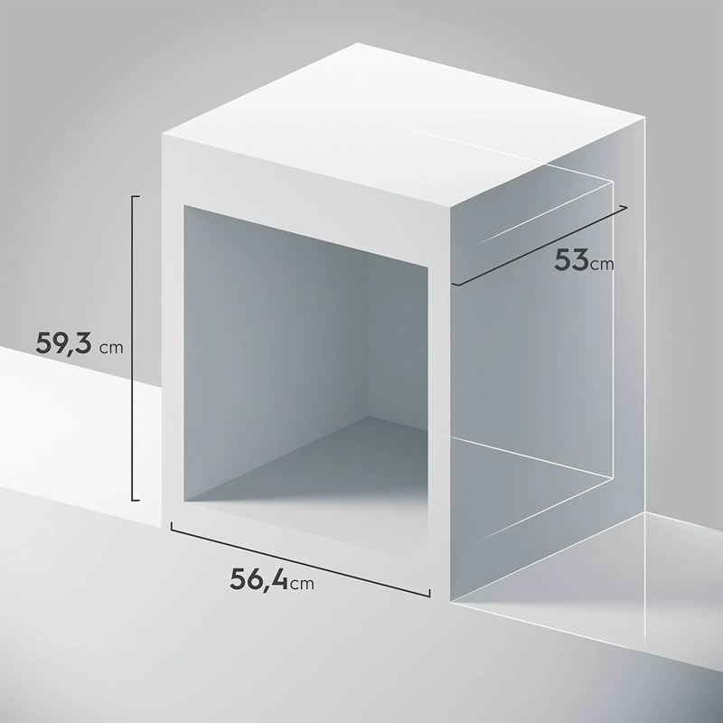 HORNO ELÉCTRICO MADEMSA EMPOTRABLE 52L OM6TB - 4