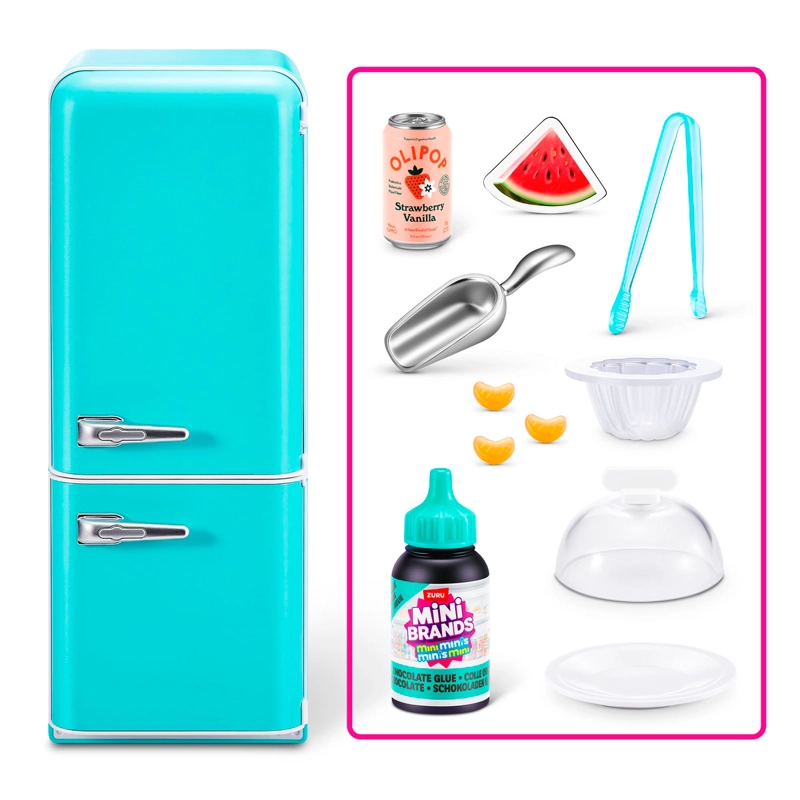 SET DE JUEGO REFRIGERADOR MINI BRANDS FILL THE FRIDGE - 4