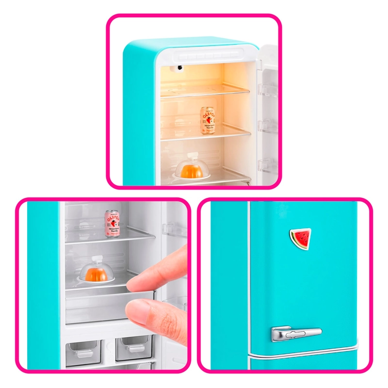 SET DE JUEGO REFRIGERADOR MINI BRANDS FILL THE FRIDGE - 6