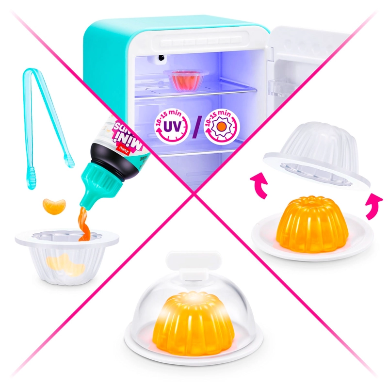 SET DE JUEGO REFRIGERADOR MINI BRANDS FILL THE FRIDGE - 7