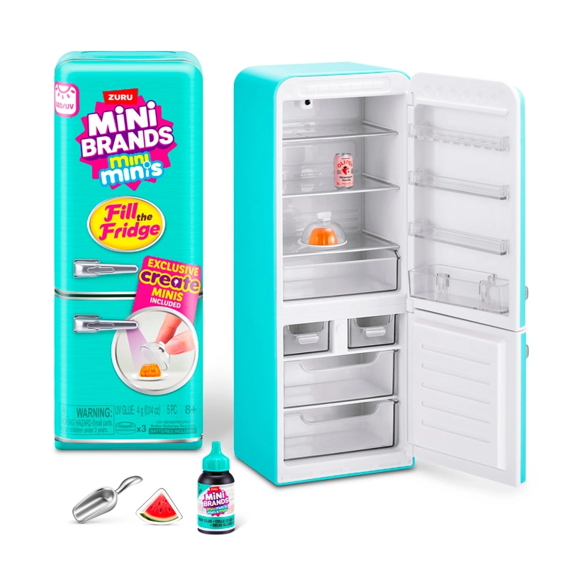 SET DE JUEGO REFRIGERADOR MINI BRANDS FILL THE FRIDGE - 9