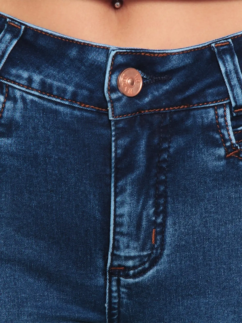 JEANS MUJER WADOS ALGODÓN FLARE TIRO BAJO - 8