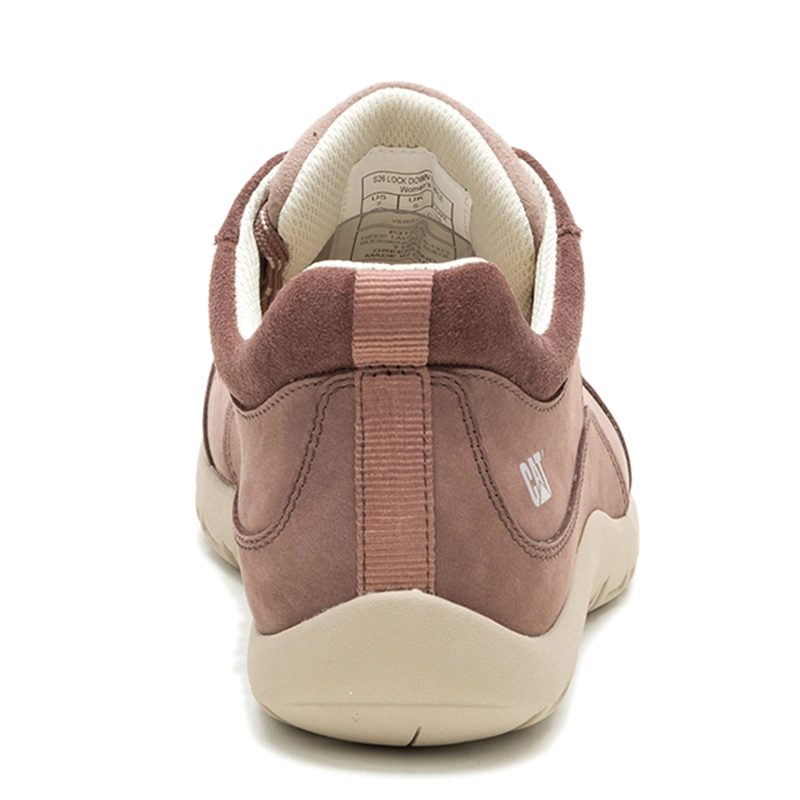 ZAPATILLAS MUJER CAT URBANAS CAFÉ VERSY LO CUERO - 4