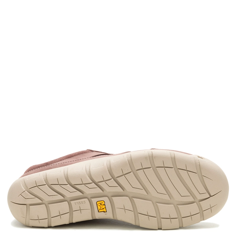 ZAPATILLAS MUJER CAT URBANAS CAFÉ VERSY LO CUERO - 6
