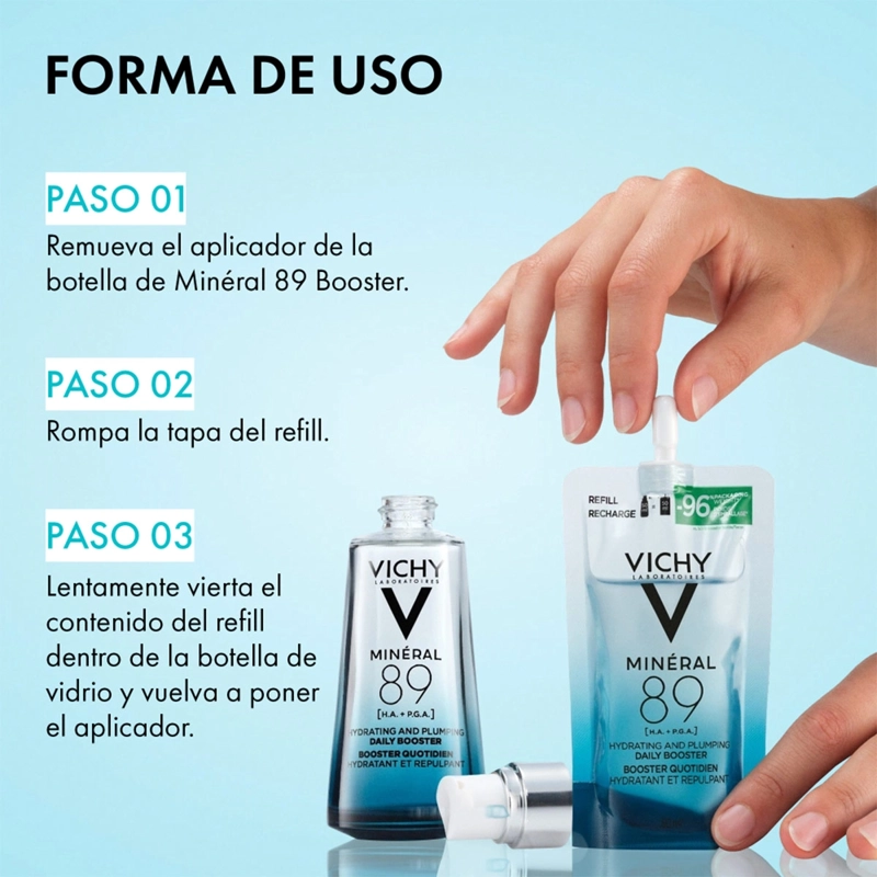 REFILL SÉRUM VICHY MINERAL 89 BOOSTER 50ML - 5