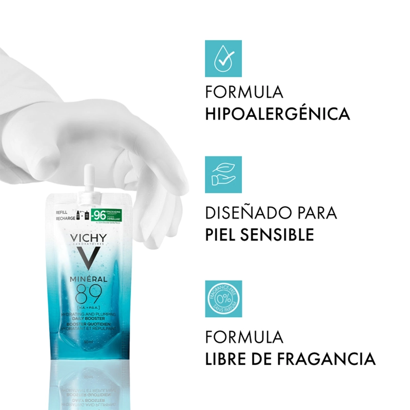 REFILL SÉRUM VICHY MINERAL 89 BOOSTER 50ML - 10