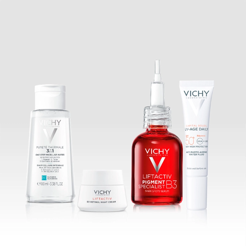 SET TRATAMIENTO VICHY SÉRUM B3 100ML+30ML+15ML+15ML - 4