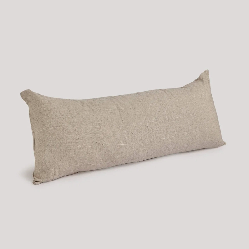 COJÍN MAISON LINETT LISO 35X90 CM BEIGE - 3