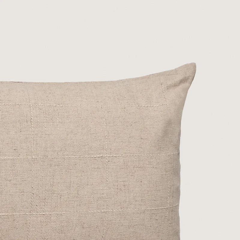 COJÍN MAISON LINETT LISO 35X90 CM BEIGE - 4