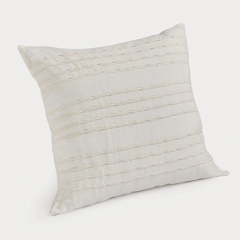 COJÍN MAISON LINETT TRIBE 50X50 CM BLANCO - 2