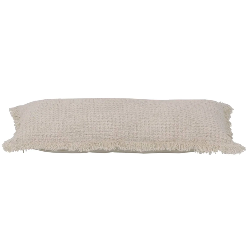 COJÍN RIPLEY HOME FLECOS 30X70 CM BEIGE - 1