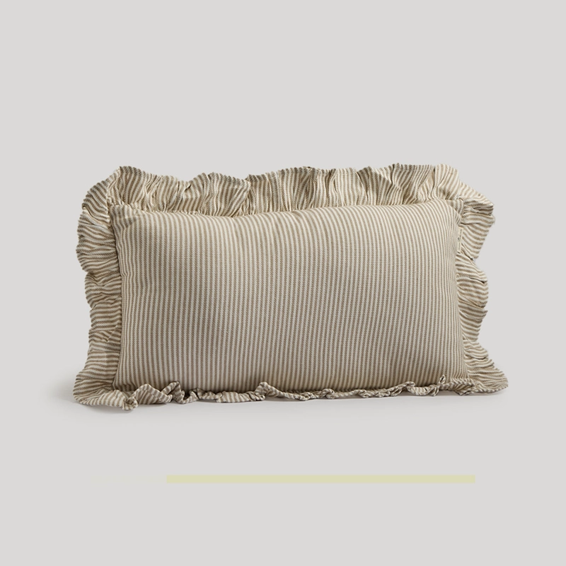 COJÍN THE CLASSIC COLLECTION FLORES AMELIE 30X60 CM BEIGE - 2