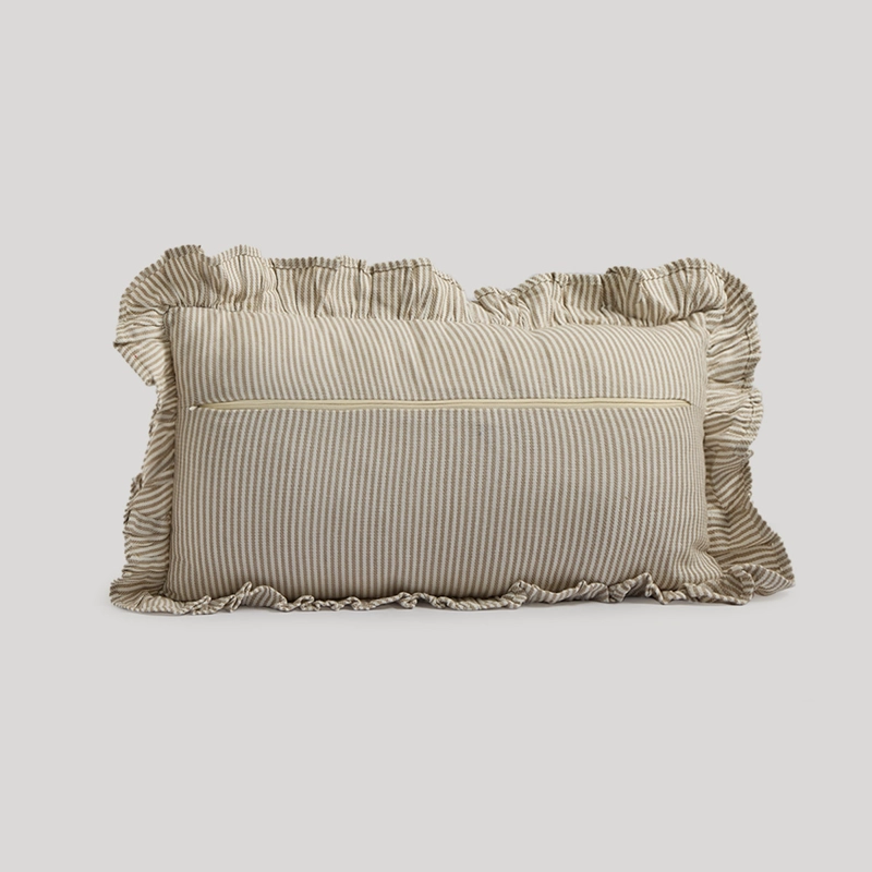 COJÍN THE CLASSIC COLLECTION FLORES AMELIE 30X60 CM BEIGE - 3