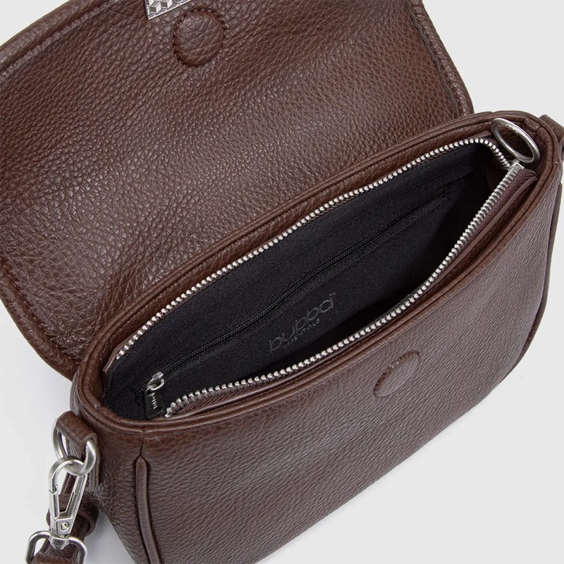 CARTERA TOTE BUBBA BARRET CAFÉ - 7