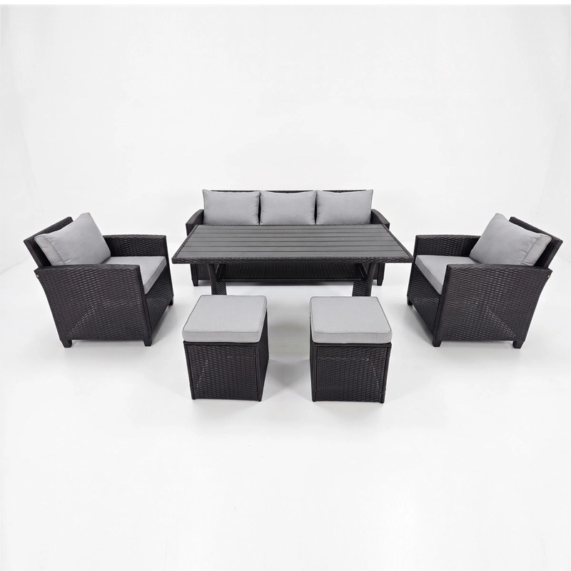 JUEGO DE LIVING RIPLEY HOME KATHERINE CAFÉ - 1
