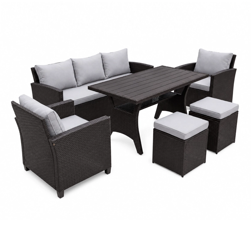 JUEGO DE LIVING RIPLEY HOME KATHERINE CAFÉ - 2