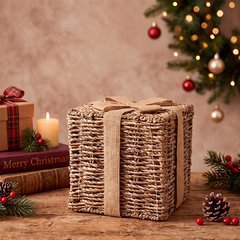 ADORNO NAVIDEÑO RIPLEY HOME NORDIC REGALO NATURAL M  - 1