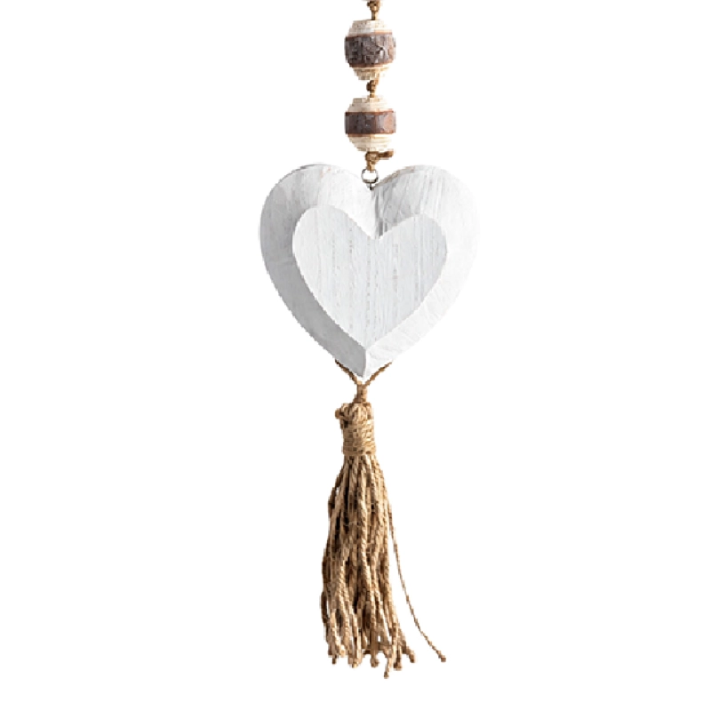 ADORNO NAVIDEÑO RIPLEY HOME NORDIC XMAS CORAZÓN COLGANTE - 3