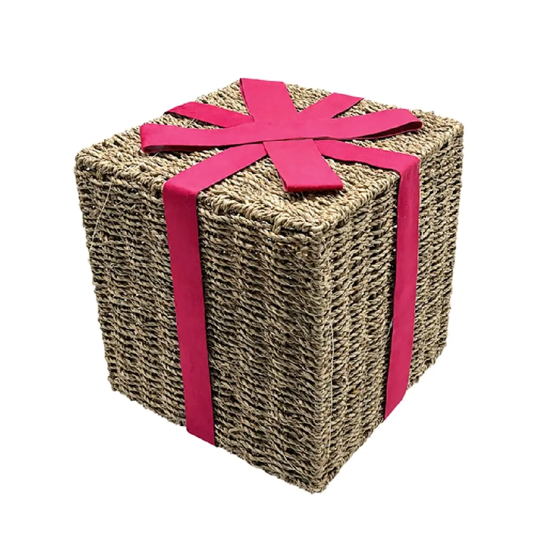ADORNO NAVIDEÑO RIPLEY HOME TRADITIONAL XMAS REGALO CINTA ROJA L - 2