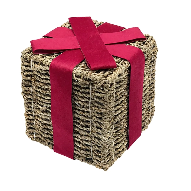 ADORNO NAVIDEÑO RIPLEY HOME TRADITIONAL XMAS REGALO CINTA ROJA S - 2