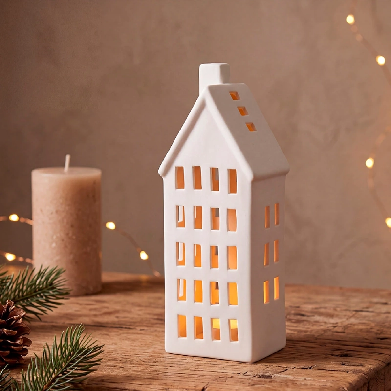 ADORNO NAVIDEÑO MAISON LINETT CASA XL - 1