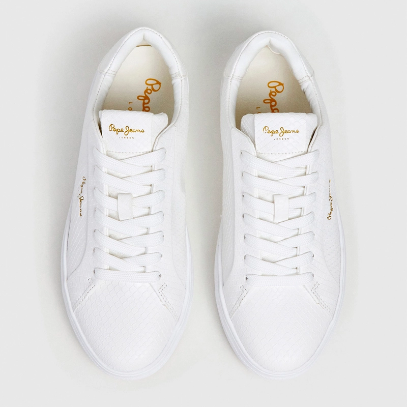 ZAPATILLAS MUJER PEPE JEANS LONDON CASUALES BLANCO CAMDEN RUMP - 3