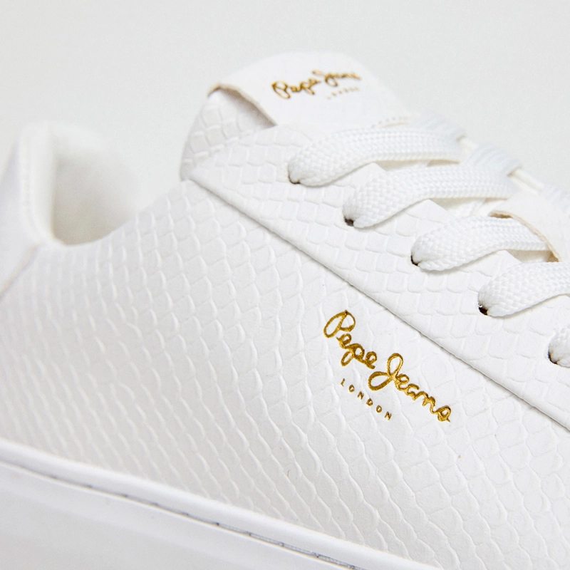 ZAPATILLAS MUJER PEPE JEANS LONDON CASUALES BLANCO CAMDEN RUMP - 6