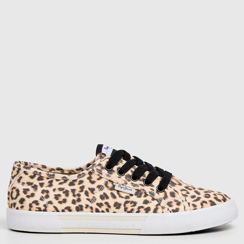 ZAPATILLAS MUJER PEPE JEANS LONDON CASUALES AMARILLO BRADY LEO - 1