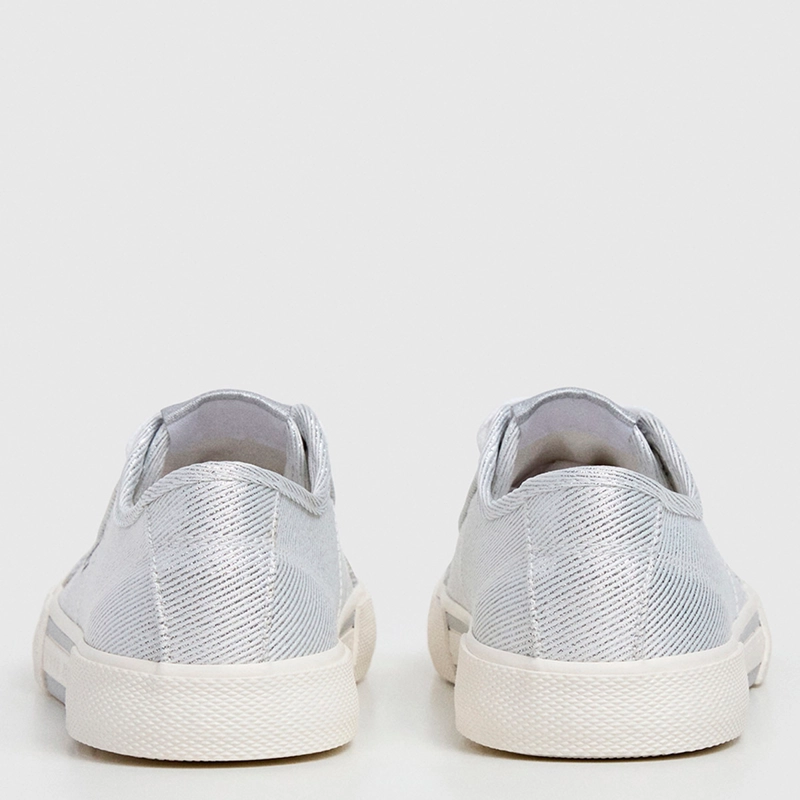 ZAPATILLAS MUJER PEPE JEANS LONDON CASUALES GRIS BRADY PARTY - 3