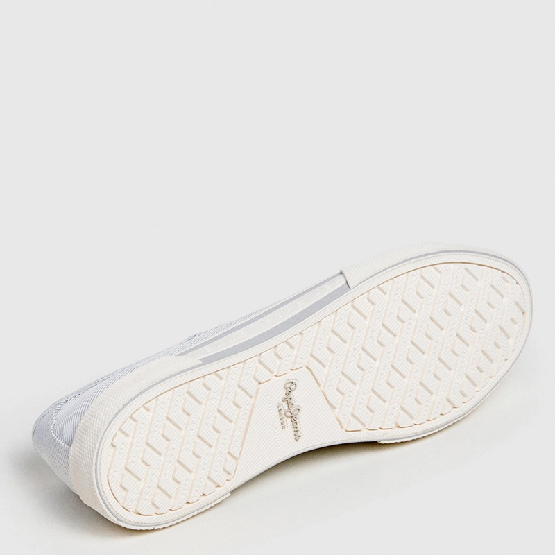 ZAPATILLAS MUJER PEPE JEANS LONDON CASUALES GRIS BRADY PARTY - 4