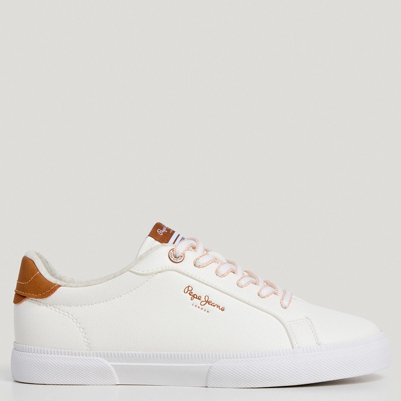 ZAPATILLAS MUJER PEPE JEANS LONDON CASUALES BLANCO KENTON MAX - 1