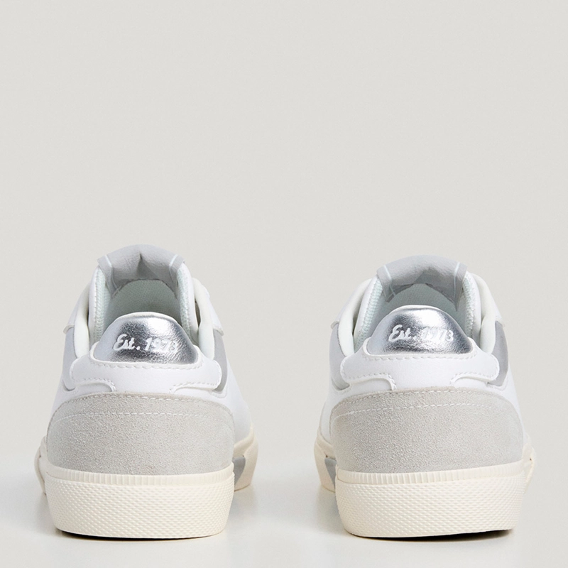 ZAPATILLAS MUJER PEPE JEANS LONDON CASUALES GRIS KENTON COURT  - 3