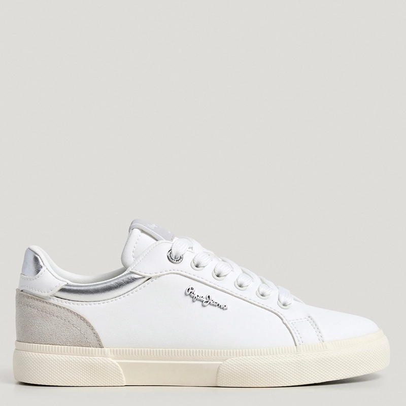 ZAPATILLAS MUJER PEPE JEANS LONDON CASUALES GRIS KENTON COURT  - 1