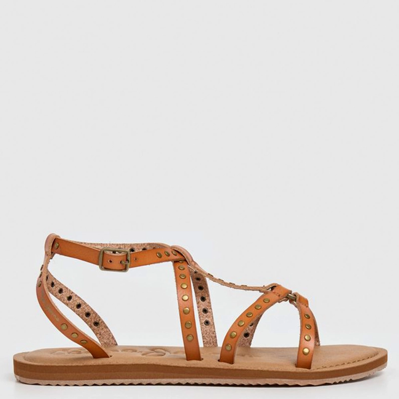 SANDALIAS MUJER PEPE JEANS LONDON CASUALES CAFÉ RIO STUDS - 1