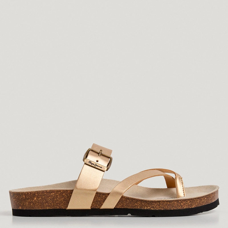 SANDALIAS MUJER PEPE JEANS LONDON CASUALES AMARILLO OBAN COOL  - 1
