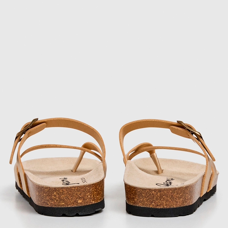 SANDALIAS MUJER PEPE JEANS LONDON CASUALES AMARILLO OBAN COOL  - 4