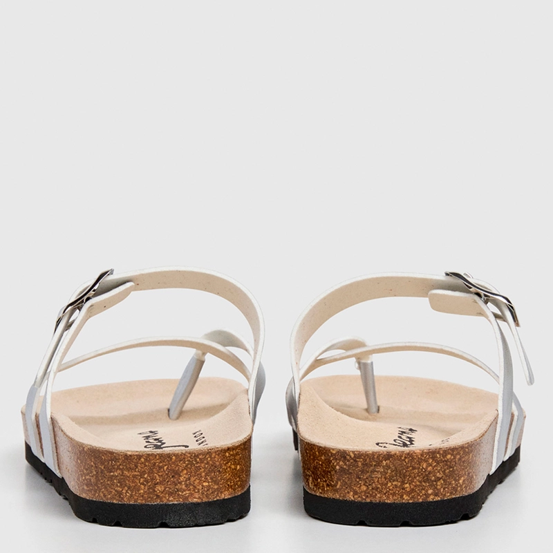SANDALIAS MUJER PEPE JEANS LONDON CASUALES GRIS OBAN COOL  - 4