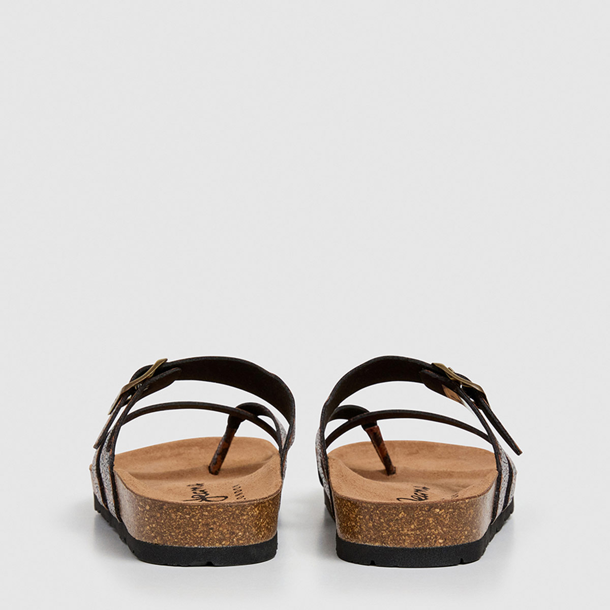 SANDALIAS MUJER PEPE JEANS LONDON CASUALES CAFÉ OBAN COOLER - 2