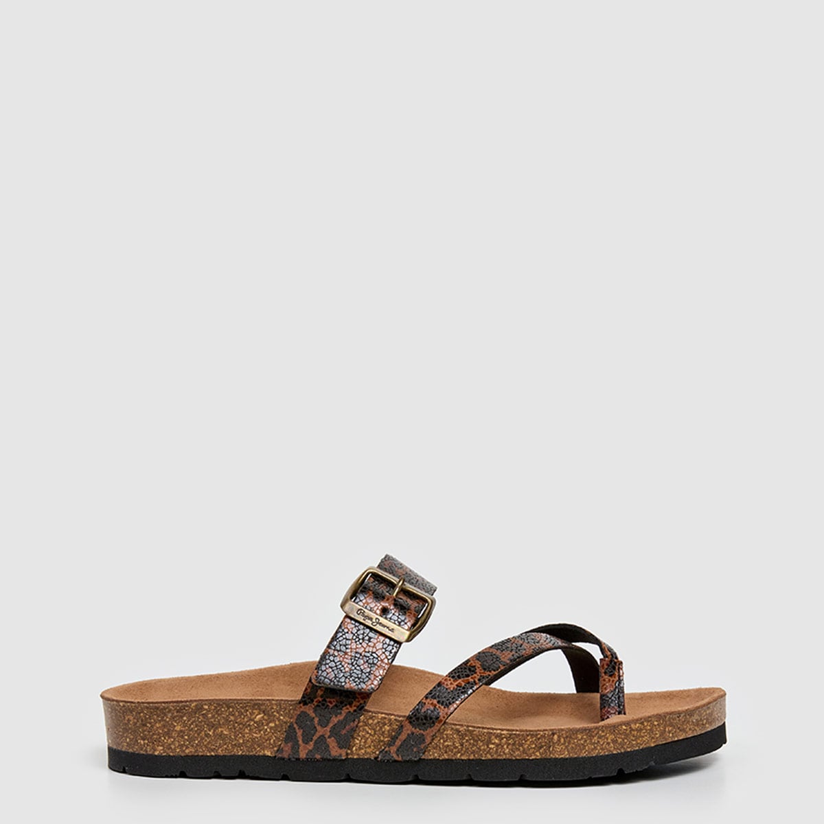 SANDALIAS MUJER PEPE JEANS LONDON CASUALES CAFÉ OBAN COOLER - 1