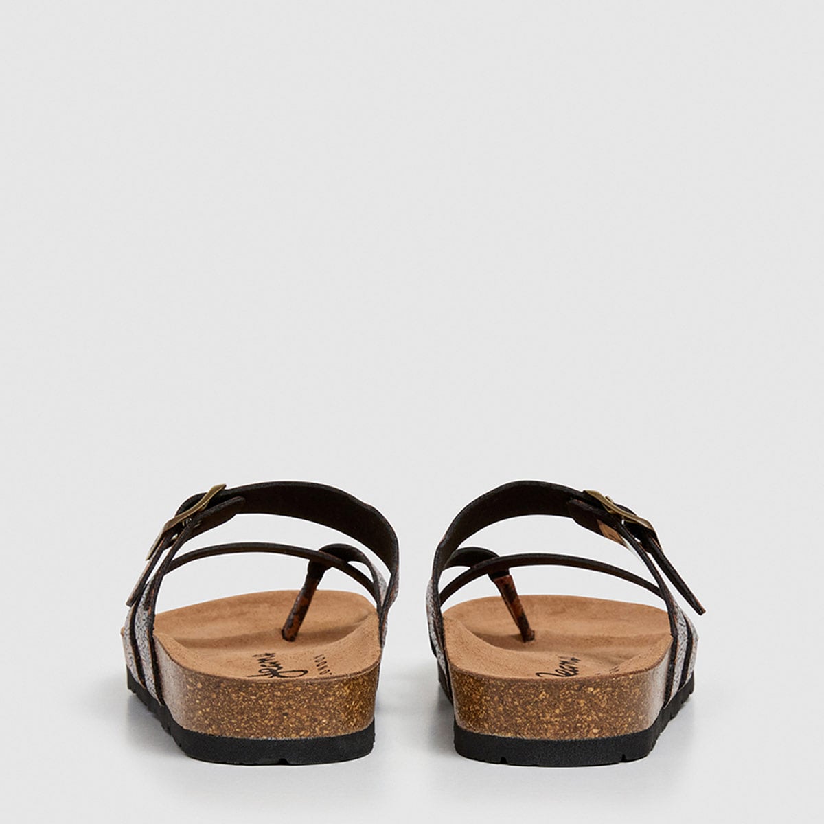 SANDALIAS MUJER PEPE JEANS LONDON CASUALES CAFÉ OBAN COOLER - 2