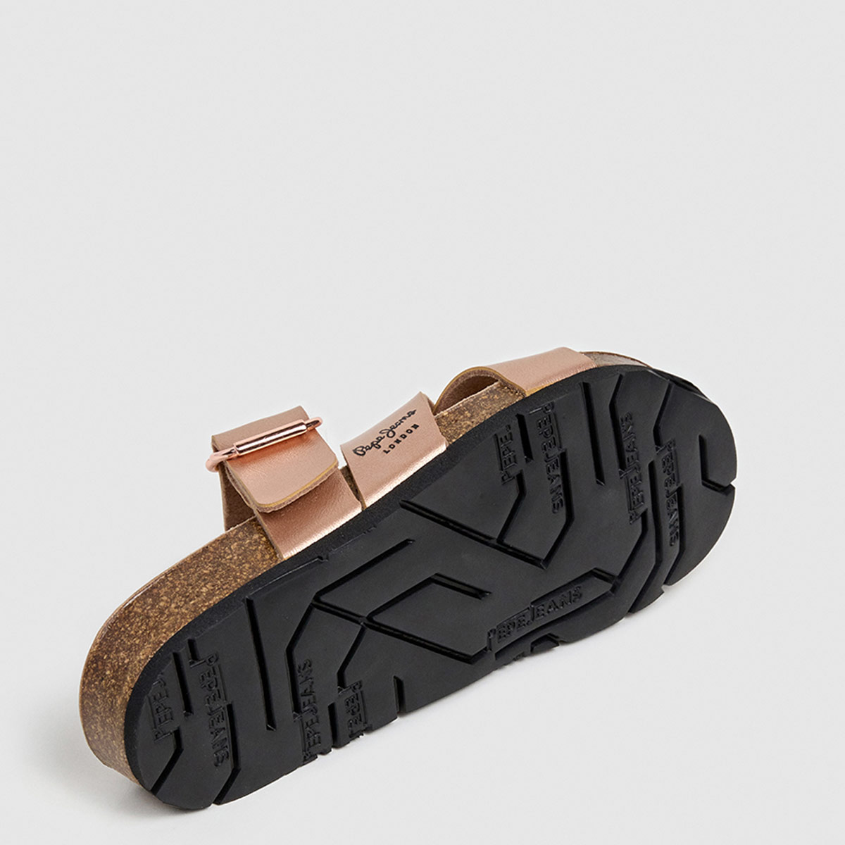 SANDALIAS MUJER PEPE JEANS LONDON CASUALES ROSA OBAN TWIST CUERO - 2