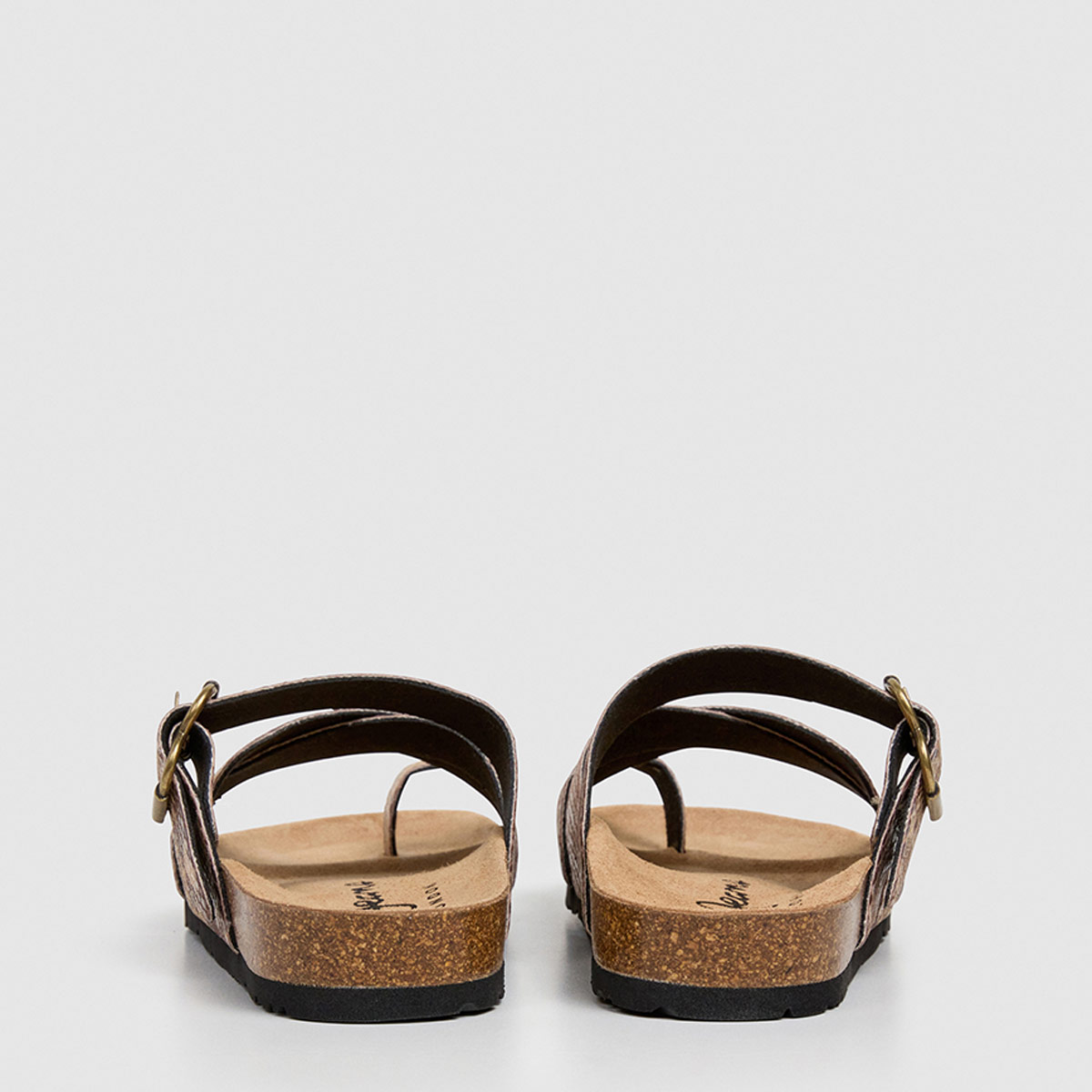 SANDALIAS MUJER PEPE JEANS LONDON CASUALES CAFÉ OBAN TWISTY  - 3