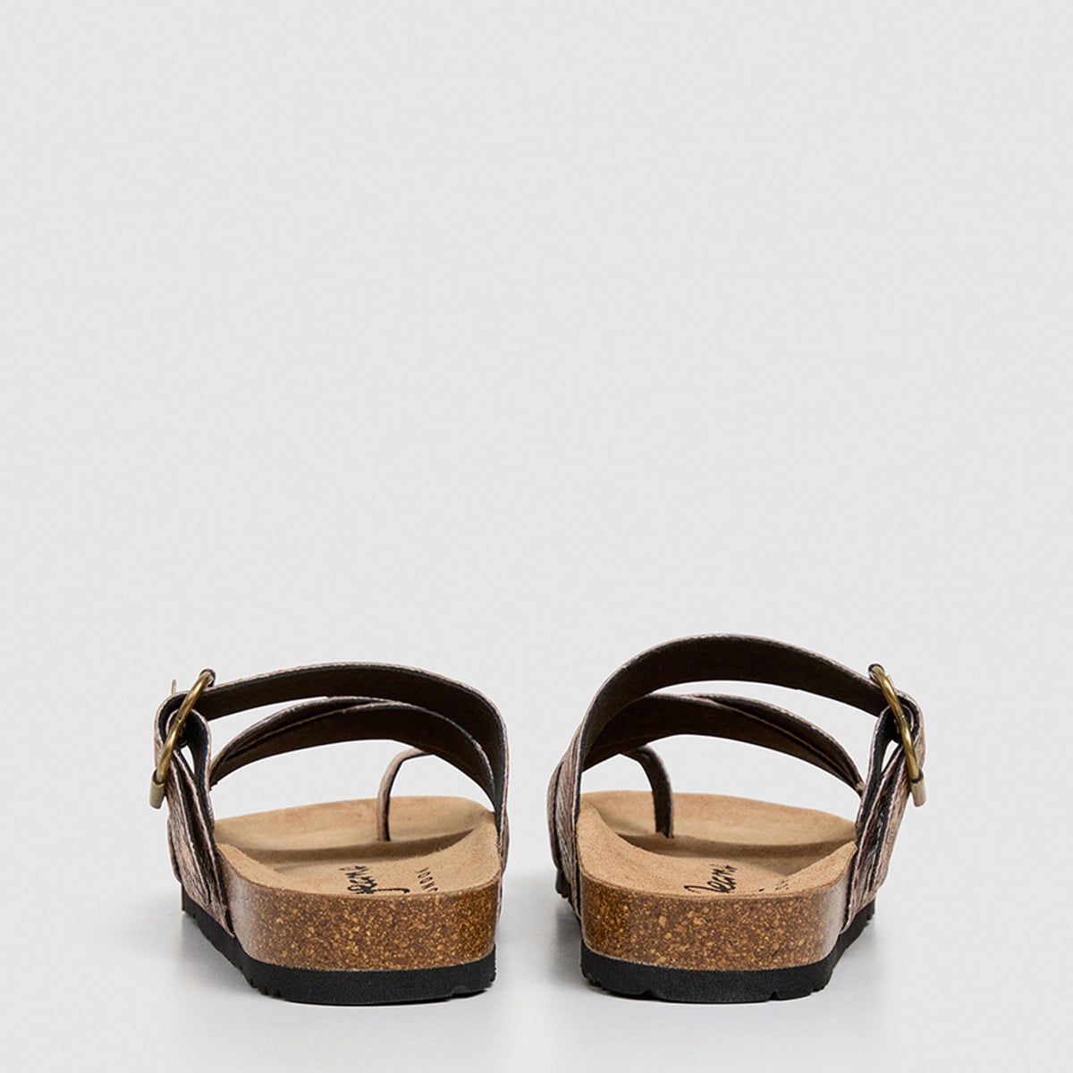 SANDALIAS MUJER PEPE JEANS LONDON CASUALES CAFÉ OBAN TWISTY  - 3